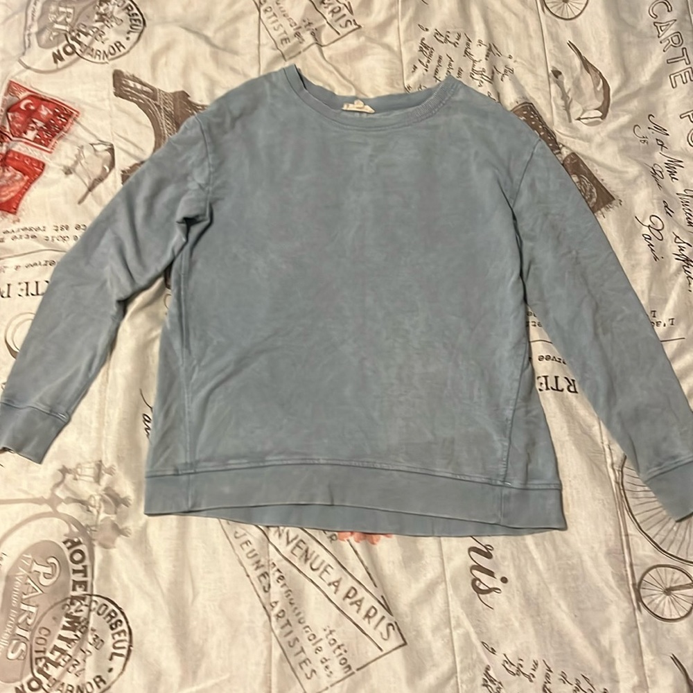 Simple light blue sweater